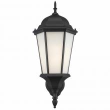 Trans Globe 4250 BK-FR - 1LT LRG UP WALL-WHITE FROSTED-
